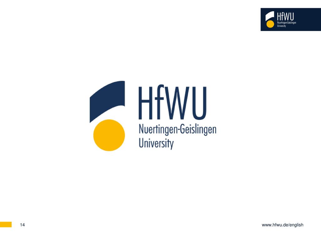 Nuertingen-Geislingen University (HfWU) Germany