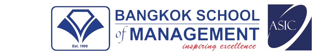  Bangkok School of Management Thailand