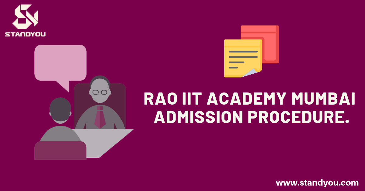 Rao IIT Academy Mumbai Admission Procedure